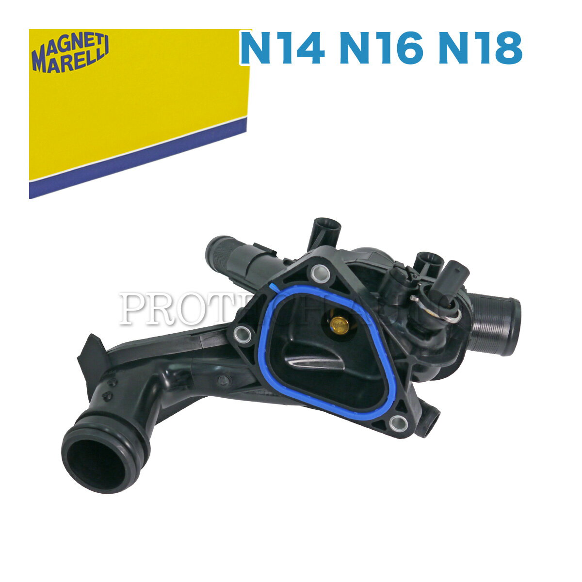 MAGNETI MARELLI製 BMW MINI ミニ R55 R56 R57 R58 R59 ジョンクーパーワークス JCW クーパー Cooper クーパーS CooperS ワン One サーモスタット ハウジングASSY 11537647751 11537647305 11537588876 11538674895