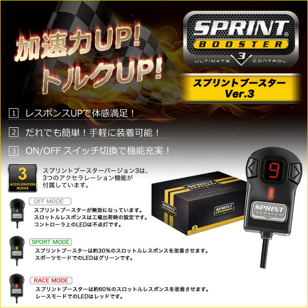 LAMBORGHINI ランボルギーニ GALLARDO ガヤルド SPRINT BOOSTER スプリントブースター Ver.3 2010年-2013年 後期モデル【あす楽対応】