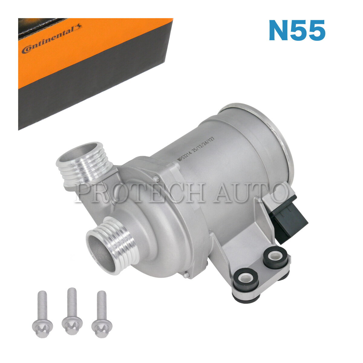 純正OEM Continental製 BMW F10 F11 F12 F13 X5/F15 X6/F16 535i 535ixDrive ActiveHybrid5 640i xDrive35i 電動ウォーターポンプ N55 エンジン用 11517596763 11518625098 11518635090