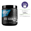 EFXスポーツ クレアルカリン EFX パウダー 無香料 210g (7.4oz) EFX Sports KRE ALKALYN EFX POWDER サプリメント クレアチン ノンフレ..