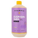 ALAFFIA エブリデイシア バブルバス 入浴剤 ラベンダーの香り 普通肌・乾燥肌向け 950ml (32floz) アラフィア