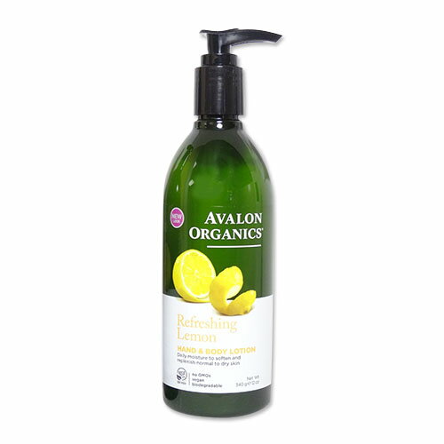 AVALON ORGANICS レモン ハンド&ボディ ローション 350ml アバロンオーガニクス LEMON Hand & Body Lotion 12 fl oz AVALON ORGANICS レモン ハンド&ボディ ローション 350ml アバロンオーガニクス LEMON Hand & Body Lotion 12 fl oz