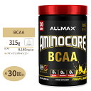 商品説明 ●体内で作ることが出来ないBCAA (ロイシン、バリン、イソロイシン) が8,180mg含有 ●トレーニングで大きなカラダを目指している方や、ダイエットに気を使っている方に人気のある成分 ●糖サイクルやエネルギー供給をサポートするビタミンB群も含有 ●糖類ゼロ！甘味料にスクラロースとアセスルファムカリウムを使っているのでダイエッターにも嬉しい ●美味しく続けられる「パインアップルマンゴー」味、30回分 味違いはこちら サイズ違いはこちら 消費期限・使用期限の確認はこちら 内容量 / 形状 315g（0.69lbs）30回分 / パウダー 成分内容 【付属スプーン1杯（約10.5g）中】 カロリー5kcal 総炭水化物　糖類0g0g ビタミンB3（ナイアシンとして）20mg ビタミンB6（ピリドキシンHCIおよびピリドキサール-5-リン酸［P5P］として）2mg ビタミンB9 BioB9（葉酸および5-メチルテトラヒドロ葉酸として）400mcg ビタミンB12（メチルコバラミンとして）6mcg AMINOCORE BCAAs［9：6：5］　L-ロイシン［45%］　L-バリン［30%］　L-イソロイシン［25%］8,180mg3,681mg2,454mg2,045mg 原材料: クエン酸、天然および合成香料、リンゴ酸、スクラロース、アセスルファムカリウム、レシチン（ヒマワリ）、FD&amp;C黄#5 アレルギー情報: 大豆、卵、牛乳、木の実（ココナッツ）、ピーナッツ、魚介類の製品を扱うGMP工場で製造されています。 ※製造工程などでアレルギー物質が混入してしまうことがあります。※詳しくはメーカーサイトをご覧ください。 ご使用の目安 食品として、付属スプーン1杯（10.5g）を目安に、約500mlのお水などとよく混ぜてお飲みください。 メーカー Allmax（オールマックス） ・18歳以上を対象とした商品です。 ・ビタミンB3（ナイアシン）に敏感な方は皮膚の紅潮が現れる可能性があります。 ・次に該当する方は摂取をお控えください。 　- 病状を抱えている。 ・次に該当する方は摂取前に医師にご相談ください。 　- 妊娠・授乳中 　- 医師による治療・投薬を受けている ・副作用が発生した場合は使用を中止してください。 ・高温多湿を避けて保管してください。 ・お子様の手の届かない場所で保管してください。 ・効能・効果の表記は薬機法により規制されています。 ・医薬品該当成分は一切含まれておりません。 ・メーカーによりデザイン、成分内容等に変更がある場合がございます。 ・製品ご購入前、ご使用前に必ずこちらの注意事項をご確認ください。 Aminocore BCAA Pineapple Mango 315g 0.69lbs 30Servings Allmax 生産国: アメリカ 区分: 食品 広告文責: &#x3231; REAL MADE 050-3138-5220 配送元: CMG Premium Foods, Inc. おーるまっくす あみのさん あみの あみのこあ びーしーえーえ 分岐鎖アミノ酸 ばりん ろいしん いそろいしん 必須アミノ酸 糖類ゼロ ダイエット だいえっと 女性 男性 筋トレ トレーニング とれーにんぐ 分解 パイナップル マンゴー ぱいなっぷる まんごー ぱいんあっぷる