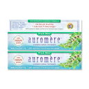 [2個セット] オーロメア アーユルヴェーダ ハーバル歯磨き粉 フレッシュミント 各117g auromere Herbal Tooth Paste Fresh Mint 4.16 oz