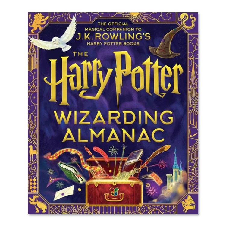 【洋書】ハリー・ポッター 魔法ワールド大図鑑 [J.K.ローリング] The Harry Potter Wizarding Almanac [J. K. Rowling / Illustrated by Peter Goes, Louise Lockhart, Weitong Mai, Olia Muza, Pham Quang Phuc, Levi Pinfold, Tomislav Tomic]