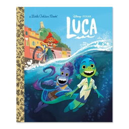 【洋書】ディズニー / ピクサー ルカ リトル・ゴールデン・ブック [ゴールデン・ブックス] Disney / Pixar Luca Little Golden Book [Golden Books] イタリア 海辺の街 少年 友達 成長