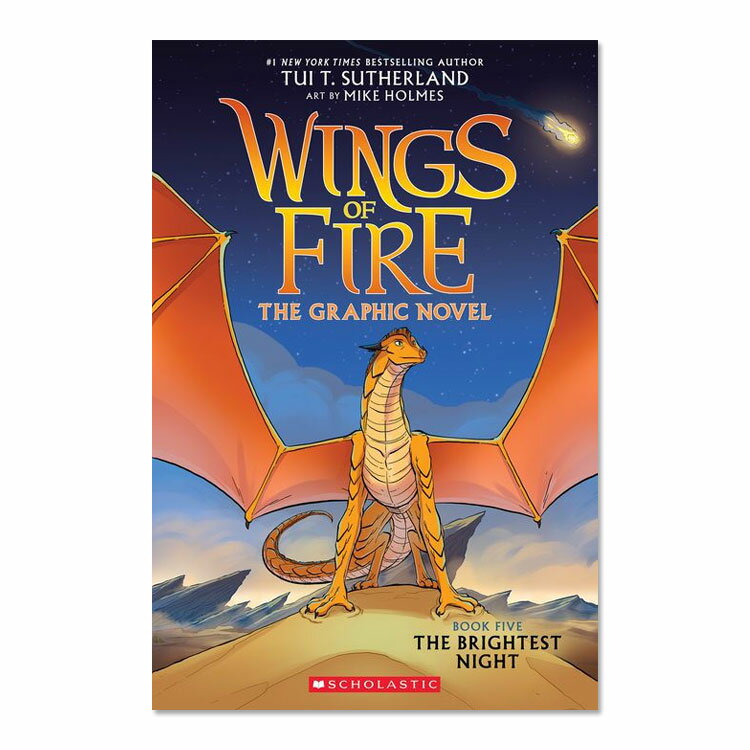 【最大10%OFFクーポン】【洋書】ウイングス・オブ・ファイア 第5巻 ザ・ブライテスト・ナイト [トゥイ・T・サザーランド] The Brightest Night: Wings of Fire Graphic Novel #5 [Tui T. Sutherland, Mike Holmes (Illustrator)]