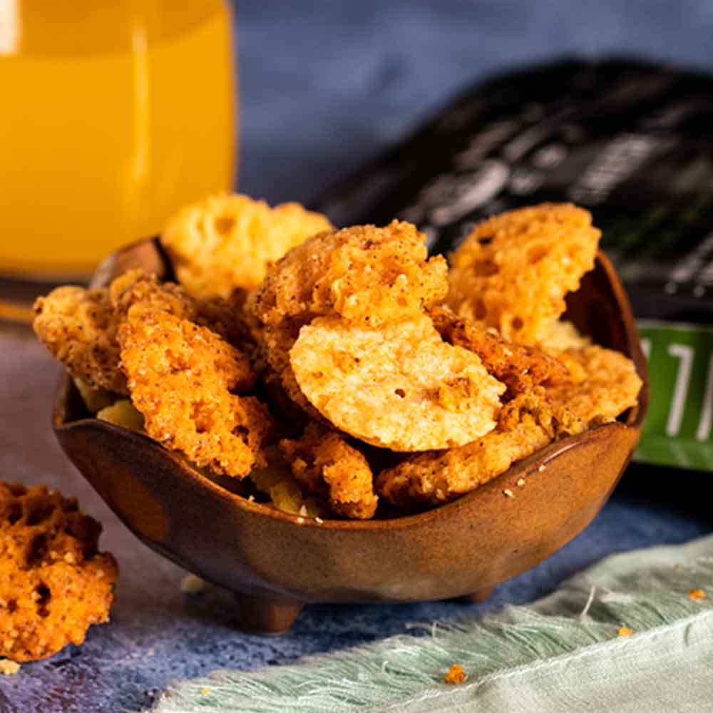 [送料無料]クランチーチーズクリスプ チリライム 57g （2oz） Bunker Hill (バンカーヒル)ケトフレンドリー グルテンフリー 健康 プロテイン ダイエット