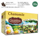 ZbVV[YjOX n[ueB[ J~[ 20 25g (0.9oz) Celestial Seasonings Herbal Tea Chamomile Tea Bag eB[obO mJtFC