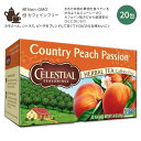 ZbVV[YjOX n[ueB[ Jg[s[`pbV 20 41g (1.4oz) Celestial Seasonings Herbal Tea Country Peach Passion Tea Bag eB[obO mJtFC