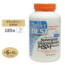 【ポイントUP 3日20時-11日2時】グルコサミン MSM フォーミュラ 180粒 Doctor's BEST(ドクターズベスト) Glucosamine +...