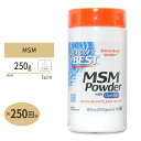 【最大10%OFFクーポン】MSM パウダー 250g Doctor's BEST(ドクターズベスト) Best MSM Powder 250
