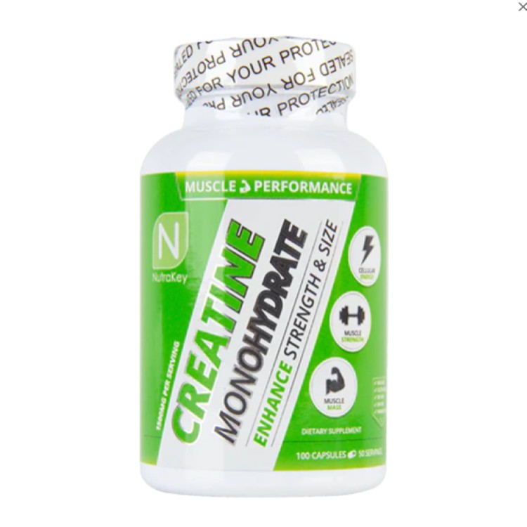 【最大10%OFFクーポン】ニュートラキー クレアチン モノハイドレート カプセル(100カプセル) Nutrakey: Creatine Monohydrate Caps (100 Caps) 【お取り寄せ商品】【合わせて買いたい】