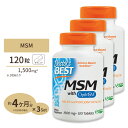 MSM 1500mg 120粒 タブレット Doctor's BEST (ドクターズベスト)