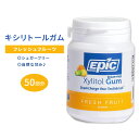 GsbN LVg[K tbVt[c 50(75g) EPIC Dental Xylitol Chewing Gum Fresh Fruit `[COK XbL ₩