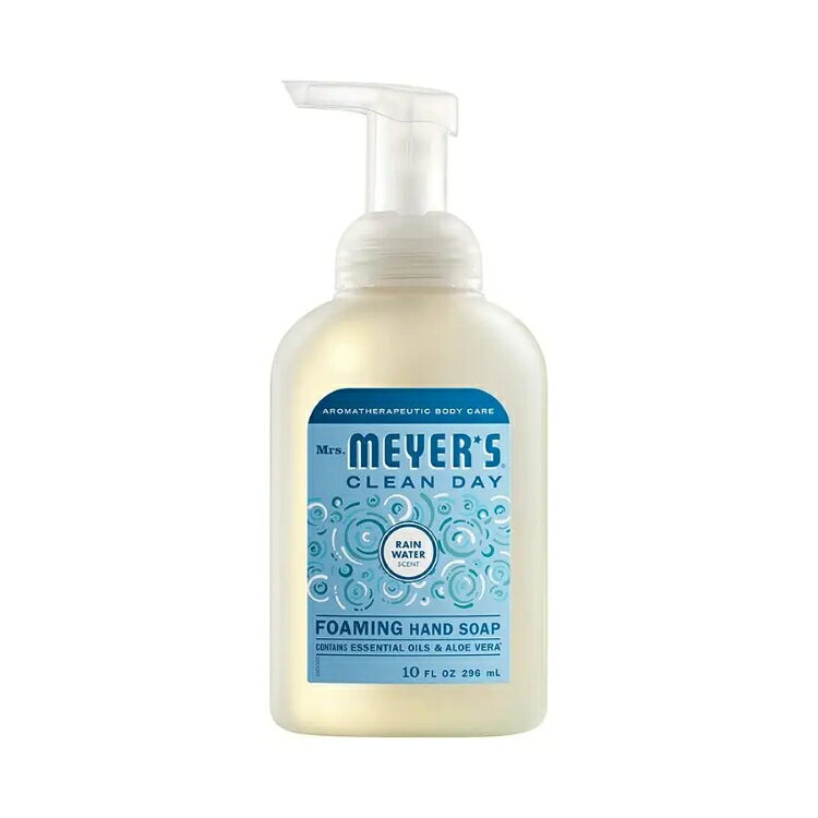 ミセスマイヤーズ クリーンデイ レインウォーター フォーミングハンドソープ 295mL Mrs. Meyer's Clean Day Rain Water Foaming Hand Soap 10 fl. oz. 【お取り寄せ商品】