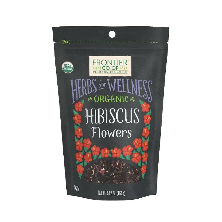 フロンティアコープ ハイビスカスフラワー オーガニック 165g Frontier Co-op Hibiscus Flowers, Organic 5.82 oz. 