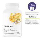 商品説明 ●Thorne (ソーン) は、長寿命の健康的な生活を再定義し、個別データ提供、教育リソース、特定の健康目標とニーズをサポートする製品を提供しながら年齢やライフステージに関わらず長期的な健康的な生活をお手伝いします。Thorneの科学チームはトップジャーナルでの出版物を2800以上持ち、70年以上の産業と研究経験を持っています。 ●クルクミンとは、ウコンの根の部分にある色素でクルクミノイドの成分のひとつです。お酒をたくさん飲む方の強い味方として知られています◎ ●生活習慣サポートだけでなく、健康的なめぐりや美容、エイジングケア成分としても注目を集めています。さらに、階段を軽やかに上り下りするようなアクティブさのサポートにも幅広く活躍が期待されています。 ●Thorneの「Curcumin Phytosome」は、フィトソーム複合体として、他のクルクミンエキスを上回る吸収性を発揮！クルクミンの健康成分を余すことなくしっかりお届けします◎ ●パワフルでバイタリティ溢れる毎日を過ごしたい方や丈夫で健康な生活を送りたい方、しなやかな毎日を送りたい方に♪ ●お酒をたくさん飲む方や、ダイエットを頑張りたい方、いつでも若々しくいたい方に♪ ※グルテンフリー / 乳製品不使用 / 大豆フリー / 合成着色料不使用 / 合成香料不使用 / NSFスポーツ認定 粒数違いはこちら♪ クルクミンのサプリメントをもっと見る♪ 消費期限・使用期限の確認はこちら 内容量 / 形状 120粒 / カプセル 成分内容 詳細は画像をご確認ください ※製造工程などでアレルギー物質が混入してしまうことがあります。※詳しくはメーカーサイトをご覧ください。 飲み方 食品として1日1〜4粒を目安に複数回に分けてお召し上がりください。 ※詳細は商品ラベルもしくはメーカーサイトをご確認ください。 メーカー Thorne (ソーン) ・成人を対象とした商品です。 ・成分に対して過敏症の既往歴のある方は使用しないでください。 ・次に該当する方は摂取前に医師にご相談ください。 　- 妊娠・授乳中 　- 医師による治療・投薬を受けている ・高温多湿を避けて保管してください。 ・お子様の手の届かない場所で保管してください。 ・効能・効果の表記は薬機法により規制されています。 ・医薬品該当成分は一切含まれておりません。 ・メーカーによりデザイン、成分内容等に変更がある場合がございます。 ・製品ご購入前、ご使用前に必ずこちらの注意事項をご確認ください。 Thorne Curcumin Phytosome - 1000 mg 120 Capsules 生産国: アメリカ 区分: 食品 広告文責: &#x3231; REAL MADE 050-3138-5220 配送元: CMG Premium Foods, Inc. そーん さぷりめんと supplement けんこう 健康 へるしー ヘルシー ヘルス へるすけあ ヘルスケア てがる 手軽 簡単 かんたん 人気 にんき おすすめ お勧め オススメ ランキング上位 らんきんぐ 海外 かいがい アメリカ あめりか 補助食品 栄養 えいよう 栄養補助 栄養補給 健康習慣 健康維持 くるくみん ふぃとそーむ 生活習慣 若々しさ ウコン クルクミノイド お酒 アルコール めぐり 美容 ビューティーサポート エイジングケアサポート アクティブ ジョイントサポート 関節 吸収性 パワフル バイタリティ溢れる しなやか ダイエット 元気ハツラツ イキイキした毎日 エネルギッシュ 充実した毎日 グルテンフリー 乳製品不使用 大豆フリー ソイフリー 合成着色料不使用 合成香料不使用 NSFスポーツ認定 かぷせる