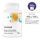 \[ IK3 RGUCCoQ10z WFJvZ 90 Thorne Omega-3 with CoQ10 IK3b_ EPA DHA