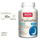 ジャローフォーミュラズ L-トリプトファン 500mg 60粒 ベジカプセル Jarrow Formulas L-Tryptophan 500MG 60VCAPS