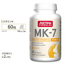 ジャローフォーミュラズ MK-7 90mcg ソフトジェル 60粒 Jarrow Formulas MK-7 60 Softgels サプリメント サプリ ビタミンK 健康サポート ビタミンK2 メナキノン 活性化 天然ビタミン 納豆菌由来