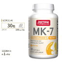 ジャローフォーミュラズ MK-7 180mcg ソフトジェル 30粒 Jarrow Formulas MK-7 30 Softgels サプリメント サプリ ビタミンK 健康サポート ビタミンK2 メナキノン 活性化 天然ビタミン 納豆菌由来
