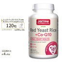 楽天プロテインUSAジャローフォーミュラズ 紅麹 ＋ コエンザイムQ10 120粒 Jarrow Formulas Red Yeast Rice ＋ Co-Q10 サプリ サプリメント レッドイーストライス