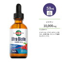 カル ウルトラビオチン 10,000mcg サプリメント ミックスベリー 59ml (2.0 floz) リキッド KAL Ultra Biotin DropIns Supplement Natural Mixed Berry