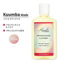 NoCh tLZX & ~ oX & {fB IC 200ml (6.75fl oz) Kuumba Made Frankincense & Myrrh Bath & Body Oil tOX {fBPA wAPA