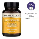 ドクターメルコラ リポソーム CoQ10 100mg 30粒 カプセル DR.MERCOLA Liposomal CoQ10 サプリメント コエンザイムQ10 ユビキノール ユビキノン エイジングケア