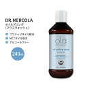 ドクターメルコラ オラ ボタニカルズ オーガニックオイル プリングリンス 240ml (8.12floz) DR.MERCOLA Ola Botanicals Organic Oil Pulling Rinse マウスウォッシュ 洗口液 オイルプリング ココナッツオイル MCTオイル