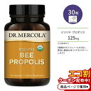 ドクターメルコラ オーガニック ビープロポリス サプリメント 30粒 カプセル Dr. Mercola Organic Bee Propolis 健康維持 ポリ...