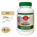 マッシュルーム ウィズダム スーパーレイシ (霊芝) 120粒 タブレット Mushroom Wisdom Super Reishi