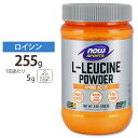 【最大10%OFFクーポン】L-ロイシン パウダー 255g NOW Foods(ナウフーズ) L-Leucine Powder 9 oz.