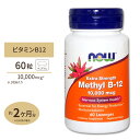 メチルB-12 トローチ 10000mcg 60粒 NOW Foods(ナウフーズ) その1