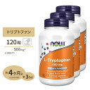 [3個セット] L-トリプトファン 500mg 120粒