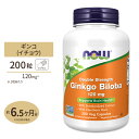 ギンコビローバ 120mg 200粒 NOW Foods(ナウフーズ) その1