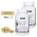 商品説明 ●NOW社の「ヘアー、スキン&amp;ネイル」は、ヘアケア、スキンケア、ネイルケアに必要不可欠なタンパク質の一種「ケラチン」 (Roxlor社の登録商標「Cynatine」) を、吸収されやすい形で配合しているのが特徴です。 ●ま...