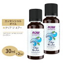 [2個セット] エッセンシャルオイル ブレンドオイル クリア ジ エアー 30ml NOW Foods ナウフーズ Clear the Air Oil Blend