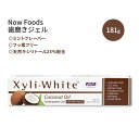 iEt[Y LVzCg WF RRibcIC ~gt[o[ 181g (6.4 oz) Now Foods XyliWhite Toothpaste Gel Coconut Oil With Mint Flavor zCgjO SLSt[