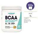 ニュートリコスト BCAAパウダー 女性向け ピーチマンゴー 300g (10.6oz) 30回分 Nutricost BCAA for Women Powder Peach Mango BCAA2:1:1 分枝鎖アミノ酸