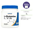 ニュートリコスト L-グルタミン パウダー 500g (17.6oz) Nutricost L-Glutamine Powder ノンフレーバー 非必須アミノ酸 アミノ酸 スッキリ 筋肉 リカバリー