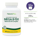 ネイチャーズプラス メガ B-150 バランスBコンプレックス タブレット 90粒 NaturesPlus Mega B-150 Sustained Release Tablets ビタミンB群 Bコンプレックス イノシトール PABA