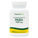 サステインリリース型 PABA 1,000mg 60粒 タブレット Nature's Plus (ネイチャーズプラス)