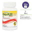 ネイチャーズプラス ヘマプレックス アイアン カプセル 60粒 NaturesPlus HEMA-PLEX Iron Capsules 鉄 鉄分 バイオフラボノイドコンプレックス