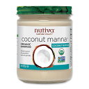 keBo }i RRibco^[ 425g Nutiva Organic Coconut Manna g[Xg fU[g XC[c s[