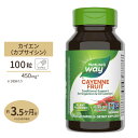 商品説明 ●カイエンに含まれる話題の成分、「カプサイシン」は、辛味のもととなる成分です。わずかな割合でしか含まれないカプサイシンですが、ネイチャーズウェイ社の製品では0.25%と高い配合率となっています。 ●またカイエンの配合量の単位として、ヒートユニット (熱単位) が使われます。当製品には40000ヒートユニットものカイエンが使用されています。 ●たっぷりのカイエン、カプサイシンをダイエットのみならず、美容・健康維持のためにご利用下さい。 2個セットはこちら 3個セットはこちら 消費期限・使用期限の確認はこちら 内容量 / 形状 100粒 / カプセル 成分内容 【1粒中】 カイエンペッパー (唐辛子：40000HU、0.25%カプサイシン)450mg ＊H.U=HEAT UNITS：カイエンについての特別な単位） 他成分: ゼラチン (カプセル) ※製造工程などでアレルギー物質が混入してしまうことがあります。※詳しくはメーカーサイトをご覧ください。 飲み方 食品として1日1〜3粒を目安にお召し上がりください。 ※詳細は商品ラベルもしくはメーカーサイトをご確認ください。 メーカー Nature&#x27;s Way (ネイチャーズウェイ) ・妊娠中の方、授乳中の方は事前に医師とご相談の上お使いください。 ・効能・効果の表記は薬機法により規制されています。 ・医薬品該当成分は一切含まれておりません。 ・メーカーによりデザイン、成分内容等に変更がある場合がございます。 ・製品ご購入前、ご使用前に必ずこちらの注意事項をご確認ください。 Cayenne 450mg 100caps 生産国: アメリカ 区分: 食品 広告文責: &#x3231; REAL MADE 050-3138-5220 配送元: CMG Premium Foods, Inc. さぷりめんと 健康 けんこう へるしー ヘルシー ヘルス ヘルスケア へるすけあ 手軽 てがる 簡単 かんたん supplement health ねいちゃーずうぇい かぷさいしん かいえんぺっぱー とうがらし ダイエット 燃焼