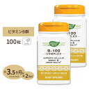 [2個セット]Nature's Way B-100 コンプレックス (B2補酵素配合) 100粒 カプセル ネイチャーズウェイ B-100 Complex With B2 Coenzyme 100capsules 2bottles set