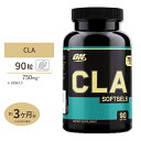 【1注文につきゴルスタ15回分サンプル付★24日20時-21日10時】CLA ソフトジェル 90粒 Optimum Nutrition（オプティマムニュートリション）脂肪酸 オプチマム 燃焼系 共役リノール酸 ダイエット【正規契約販売法人 オフィシャルショップ】 その1