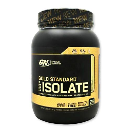 ゴールドスタンダード アイソレート リッチバニラ 24回分 720g (1.58LB) Optimum Nutrition (オプティマムニュートリション) トレーニング【正規契約販売法人 オフィシャルショップ】